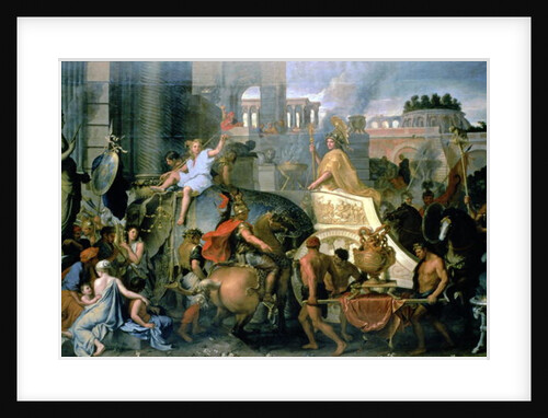 The Triumph of Alexander, or the Entrance of Alexander into Babylon, c.1673 by Charles Le Brun
