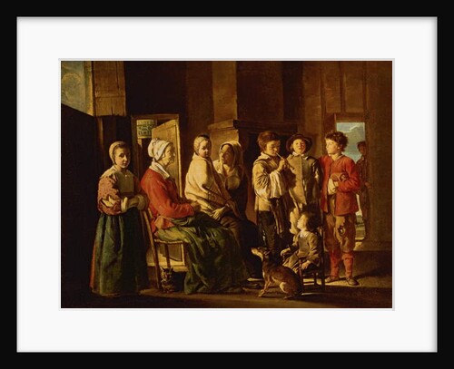 The Visit to the Grandmother by Antoine and Louis & Mathieu Le Nain