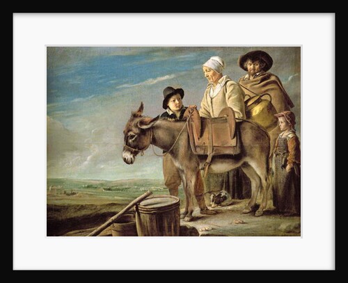 The Ass by Antoine and Louis & Mathieu Le Nain