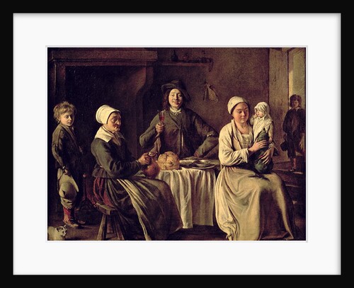 The Peasant Family, 1642 by Antoine and Louis & Mathieu Le Nain