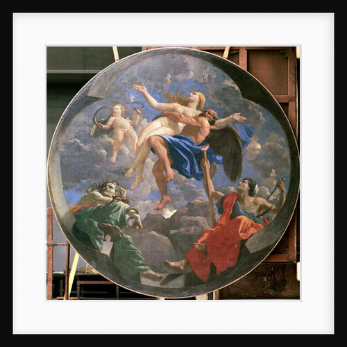 Truth Stolen Away by Time Beyond the Reach of Envy and Discord, 1641 by Nicolas Poussin