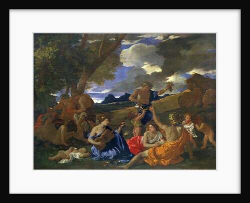 Bacchanalian Scene by Nicolas Poussin