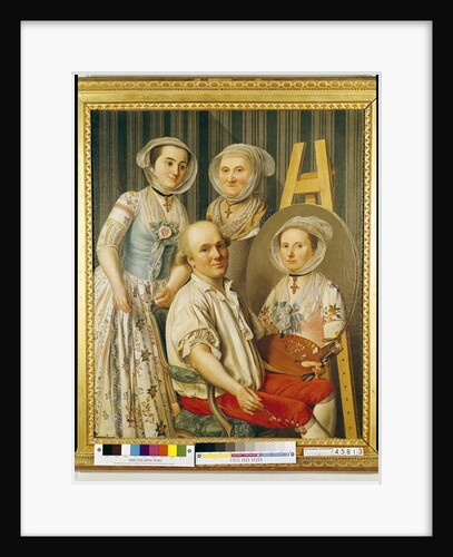 The Artist and His Family by Antoine Raspal