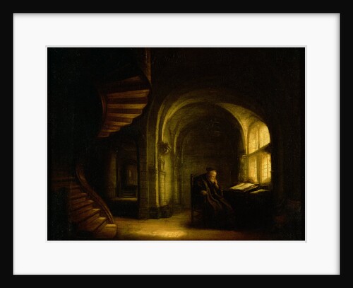 Philosopher with an Open Book, 1625-7 by Salomon Koninck