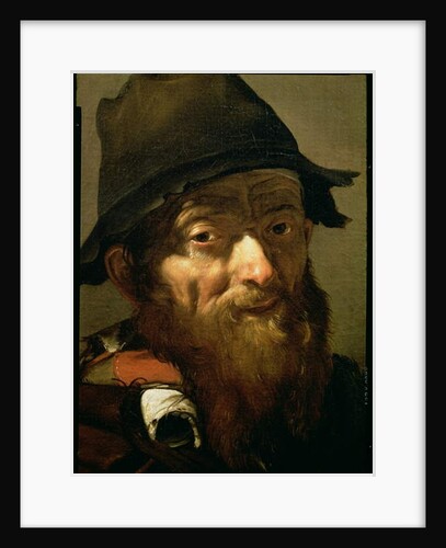 Head of an Old Man by Jusepe de Ribera