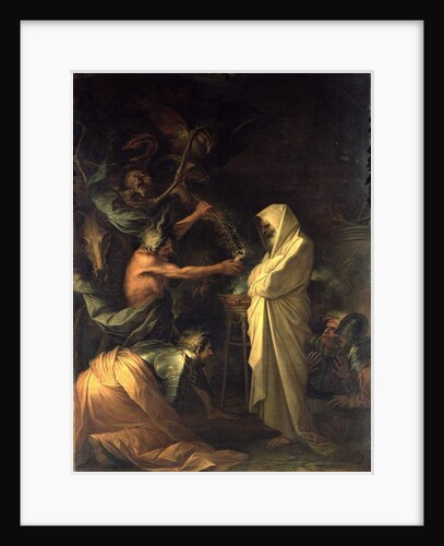 The Spirit of Samuel appearing to Saul at the house of the Witch of Endor, 1668 by Salvator Rosa