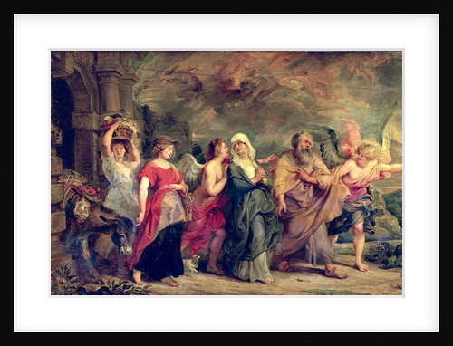 Lot's Family Leaving Sodom, 1625 by Peter Paul Rubens