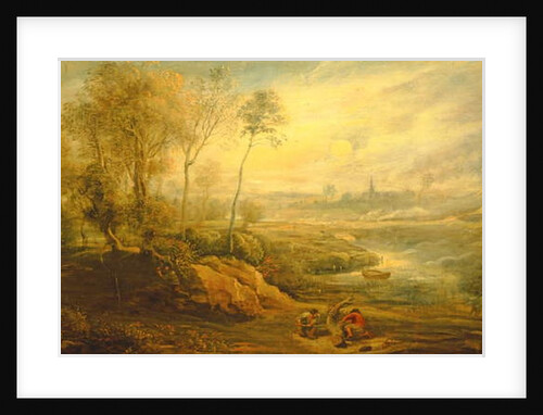 Landscape with a Birdcatcher by Peter Paul Rubens