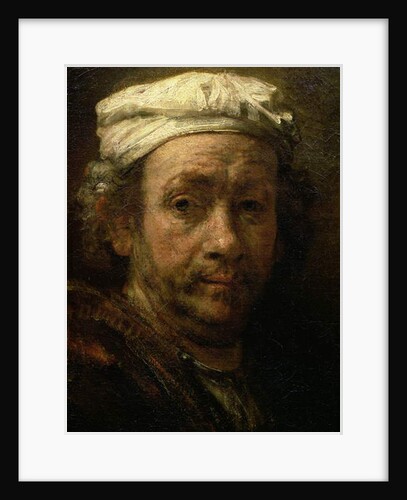 Portrait of the Artist at His Easel by Rembrandt Harmensz. van Rijn