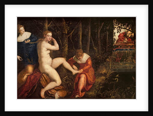 Susanna and the Elders by Domenico Robusti Tintoretto