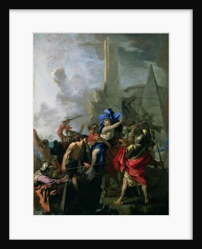 The Rape of Helen by Jean Tassel