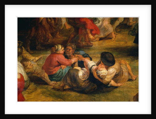 The Kermesse, detail of peasants, c.1635-38 by Peter Paul Rubens