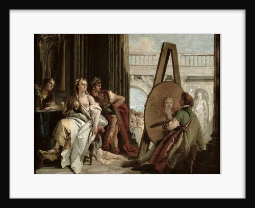 Alexander and Campaspe at the house of the painter Apelles by Giandomenico Tiepolo