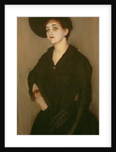 Portrait of Madame Vasnier, 1888 by Jacques-Emile Blanche