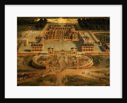 View of the Chateau, Gardens and Park of Versailles from the Avenue de Paris by Pierre Patel