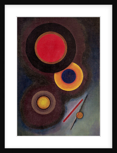Composition with Circles and Lines, 1926 by Wassily Kandinsky