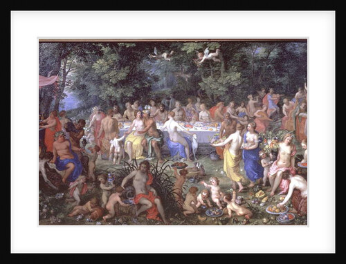 The Feast of the Gods by Hendrik van the Elder Balen