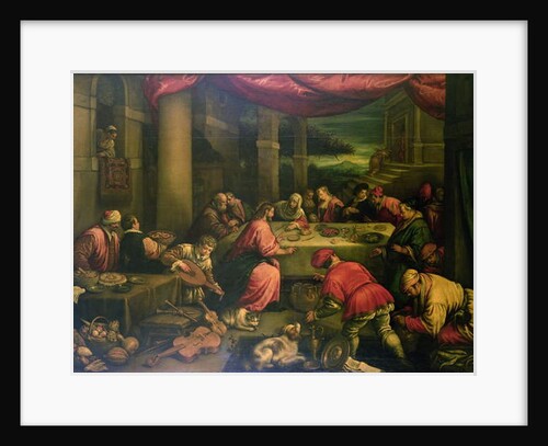 The Marriage at Cana by Leandro da Ponte Bassano