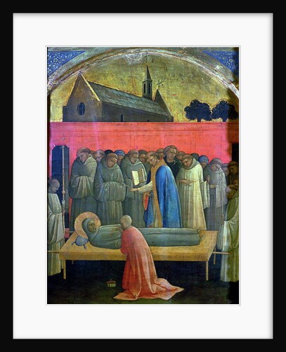 The Death of St. Francis by (c.1370-1425) Lorenzo Monaco