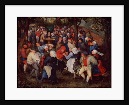 Village Dance by Jan the Younger Brueghel