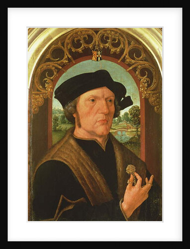 Portrait of a Man in Front of a Window by Jacob Cornelisz