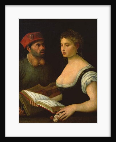 The Music Lesson by Italian School