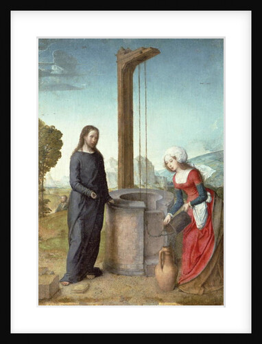 Christ and the Woman of Samaria, c.1500 by Juan de Flandes