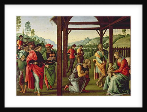 The Adoration of the Magi by Pietro Perugino
