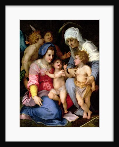 Holy Family with Angels, c.1515-16 by Andrea del Sarto