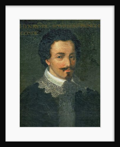Portrait of Henri I de Bourbon Conde by Jean Monier or Mosnier