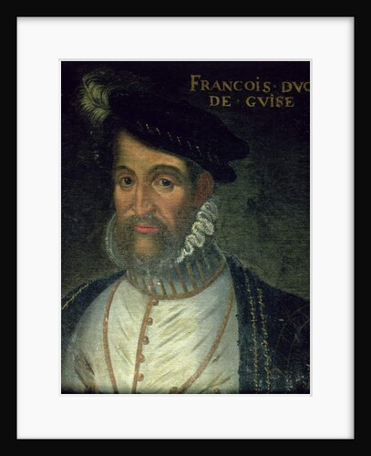 Portrait of Francois, 2nd Duke Guise French soldier and statesman by Jean Monier or Mosnier