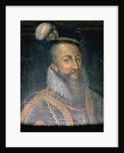 Portrait of Robert Dudley Earl of Leicester by Jean Monier or Mosnier
