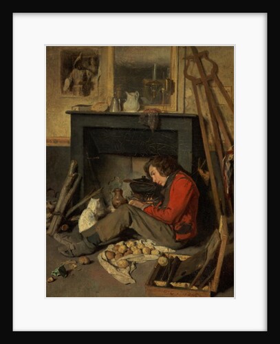 Interior of a Studio, 1845 by Octave Tassaert