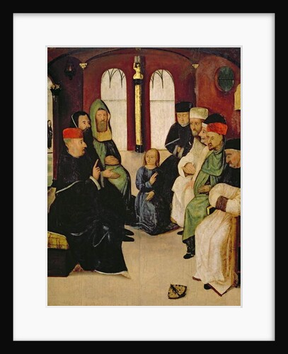 Christ Among the Doctors by Master M S