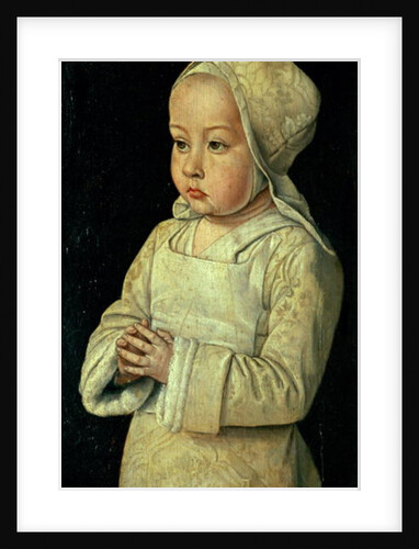 Portrait of Suzanne of Bourbon daughter of Peter II and Anne of France, Duke and Duchess of Bourbon, 1492-93 by Master of Moulins