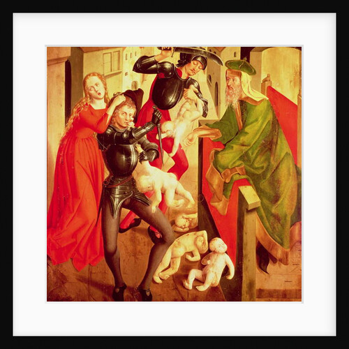 The Massacre of the Innocents by Master of the Freising Visitation