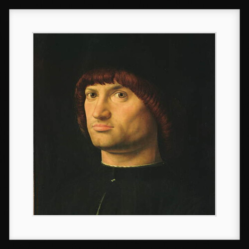 Portrait of a Man, or The Condottiere, 1475 by Antonello da Messina (after)