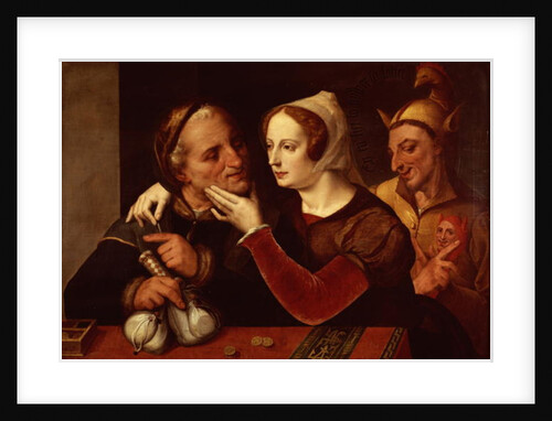 The Older One Gets, the More Foolish One Becomes by Quentin Massys or Matsys