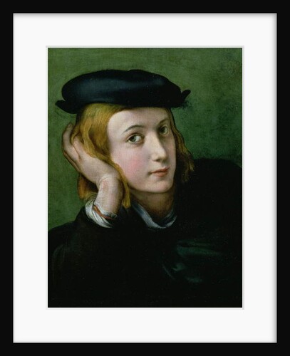 Portrait of a Young Man by Parmigianino (1503-40)