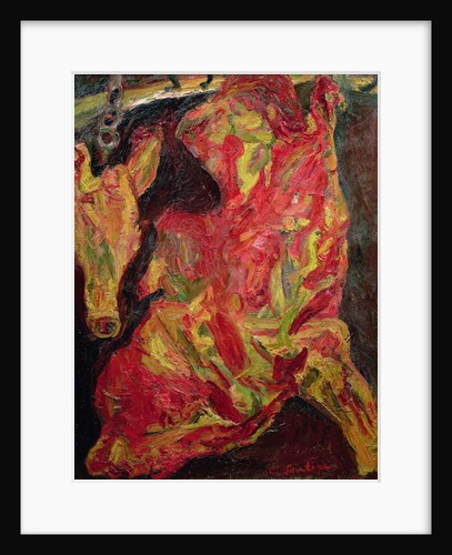 Side of Beef and Calf's Head, 1925 by Chaim Soutine