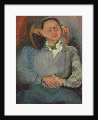 Portrait of Oscar Miestchaninoff 1923 by Chaim Soutine