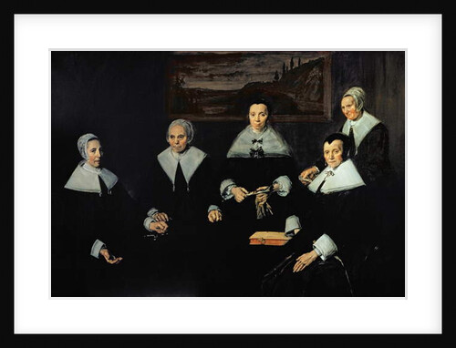 The Regentesses of the Old Men's Almhouse, Haarlem, 1664 by Frans Hals