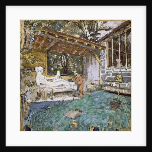 Maillol at work on Cezanne Memorial, c.1925 by Edouard Vuillard