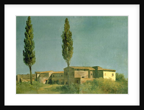At the Villa Farnese: The Two Poplars, c.1777 by Pierre Henri de Valenciennes