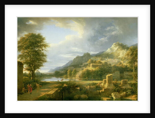 The Ancient Town of Agrigentum, 1787 by Pierre Henri de Valenciennes