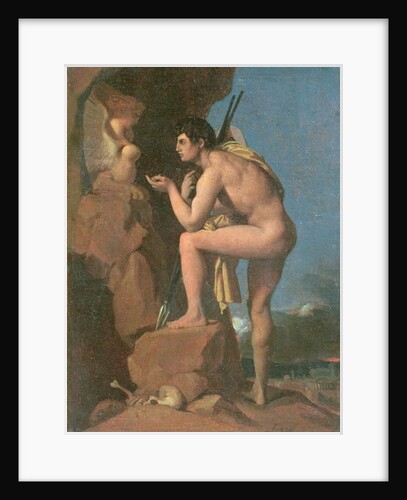 Oedipus and the Sphinx, c.1826 by Jean Auguste Dominique Ingres