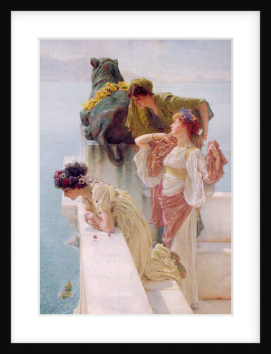 A Coign of Vantage, 1895 by Lawrence Alma-Tadema