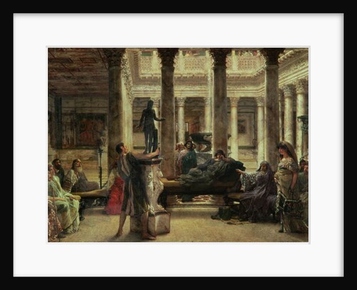 Roman Art Lover, 1870 by Lawrence Alma-Tadema