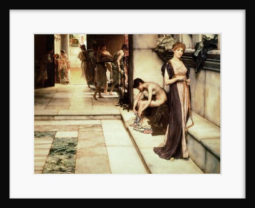 An Apodyterium, 1886 by Lawrence Alma-Tadema