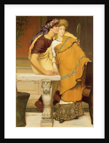 The Mirror, 1868 by Lawrence Alma-Tadema